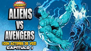 Videocomic: Los Xenomorfos dominaron el mundo 👽 ALIENS VS AVENGERS 👽 1 de 4 👽 con Voces 👽 YouGambit