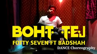 Fotty Seven feat Badshah | Boht Tej | Urban Dance Choreography | Skipper Shubham