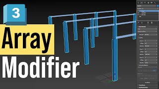 3ds Max Array Modifier Explained - Quick Patterns for Architecture