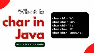 What is char in java ? | Understanding Char in Java - Essential Guide