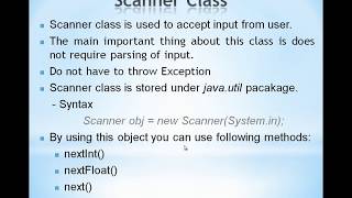 Learn Java Programming in English for Beginners(Scanner Class) - Part 8