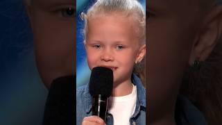 7-year-old Eseniia Mikheeva Will Melt Your Heart  | Auditions | AGT 2023