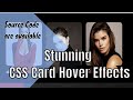 Stunning Css Card Hover Effect with JavaScript
