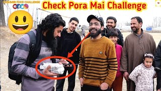 Check Pora K Challenger Wo B Difficult Challenge Mai Participate | Kashmiri food challenge #funny