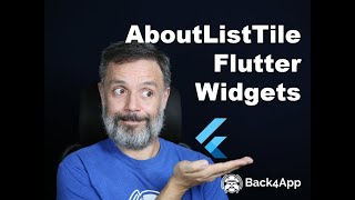 Flutter Widgets - AboutListTile