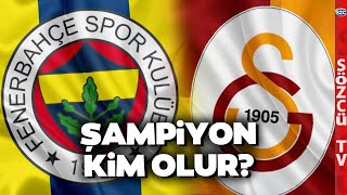 Fenerbahçe mi? Galatasaray mı? Şampiyon Kim Olur? Sorusunu Sözcü TV Sokağa Sordu