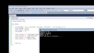 Lesson 2 - Variables, Operators, Expressions, and User Input