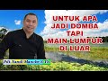 JADI DOMBA TAPI MAIN LUMPUR_PDT. YANDI MANOBE S.TH.