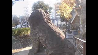 狛犬・神社探訪　東京NO.29「北野神社Ⅱ（新井天神）」