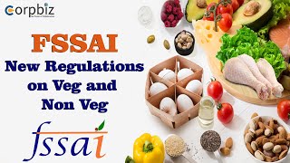 FSSAI New Regulations for Veg and Non-Veg Food Products | FSSAI Guidelines | Regulations | Corpbiz