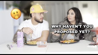 ASKING MY BOYFRIEND QUESTIONS GIRLS ARE TOO AFRAID TO ASK! PT. 2 *PERSONAL*