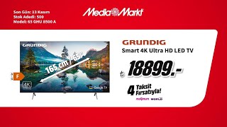 Rengarenk Şahane Kasım’ın Tam Zamanı! | Grundig UHD LED TV 18.899 TL!