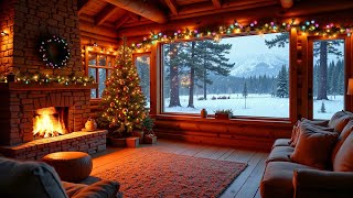 Cozy Christmas Ambience 🎄 Traditional Christmas Music with Crackling Fireplace 🔥Christmas Fireplace