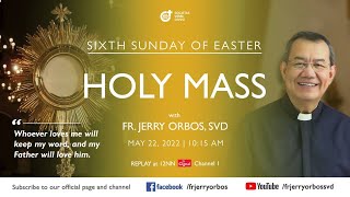 Live Now 10:15am Holy Mass | Sunday, May 22, 2022 - at the SVD Mission House Chapel. #OnlineMass