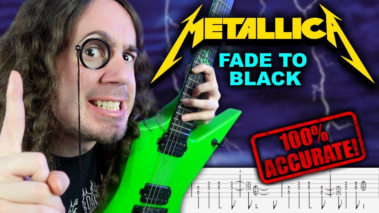 How To Really Play The Fade To Black Solos W Tabs Chords Chordify