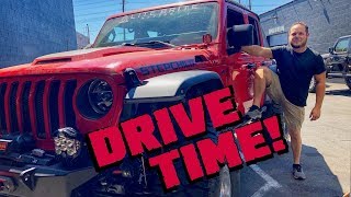 DRIVE TIME! Final Touches on the SRT Hemi-Swapped Jeep!