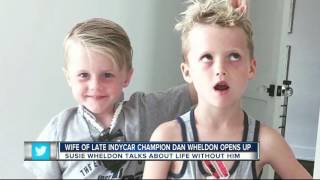 Dan Wheldon's widow talks about new venture, life since her husband's death