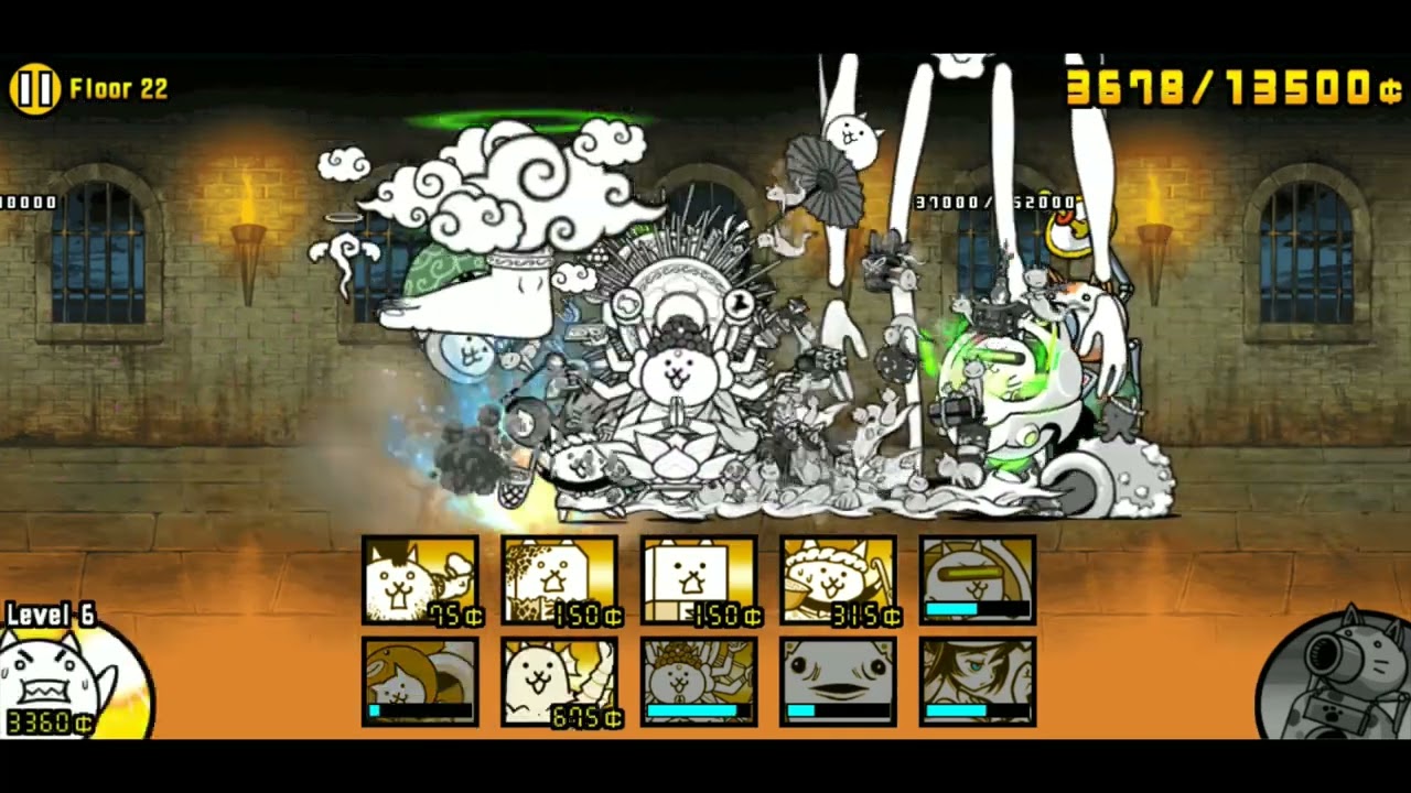 Battle Cats Heavenly Tower Floor 22 - YouTube