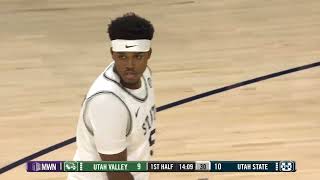 NCAAB 2022 Utah Valley at Utah State