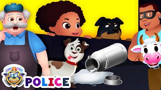 ChuChu TV Police Saving Milk - Fun Cartoons for Kids