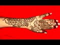 Arabic style mehndi design//Floral mehndi design//Back hand mehndi design..