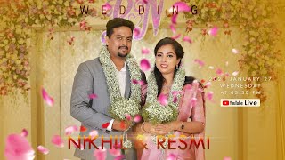 Nikhil - Resmi | WEDDING | Live Stream