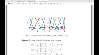 Math3820 Lagrange Interpolation technique by MATLAB Week1 Question2