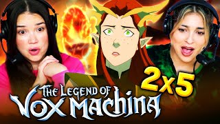 THE LEGEND OF VOX MACHINA 2x5 Reaction! | 