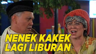 Kakek dan nenek ini lagi liburan | SKETSA