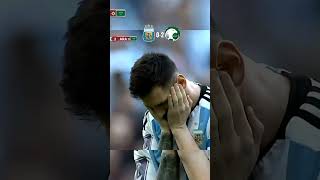 ARGENTINA VS ARABIA  #shorts #messi #worldcup #argentina #dibumartinez #qatar