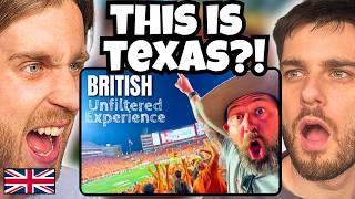 2 Brits SHOCKED by Texas Football Culture