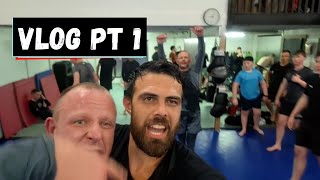 VLOG PART 1 road to ADCC Dublin, Konfliction mma, 37 Jiu Jitsu