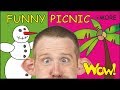 Funny Picnic for Kids + MORE Magic Stories with Steve and Maggie for Children | Learn Wow English TV