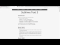 Sass Beginner Tutorial #3: Setting Up Sublime Text 3