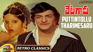 NTR Hit Songs | Puttintollu Tarimesaru Video Song | Vetagadu Movie | NTR | Sridevi | Mango Music