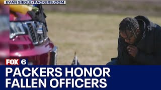 Barron County police shooting, Packers Tailgate Tour honors officers | FOX6 News Milwaukee