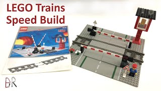 LEGO Train 9V - Manual Level Crossing/4539 - speed build