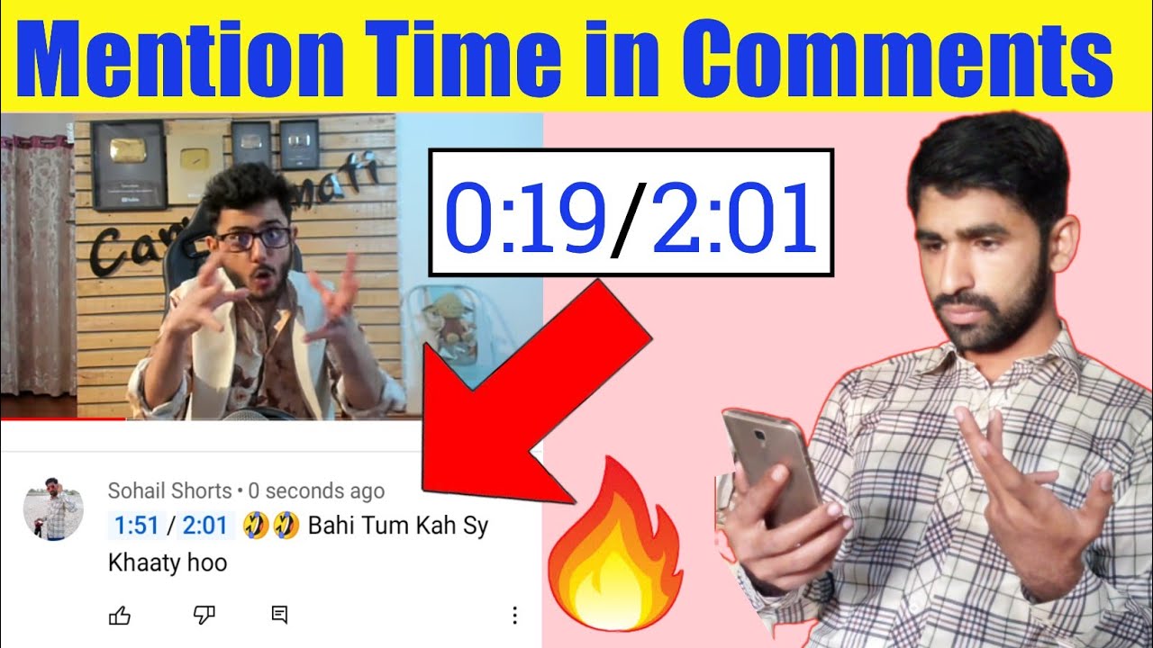 How To Mention Time In Youtube Comments Time Mention In Youtube Video How To Mention Time In Youtube Comments Time Mention In Youtube Video