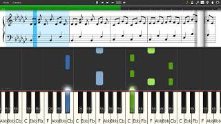 Nils Frahm - Familiar - Piano tutorial and cover (Sheets + MIDI)