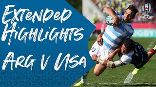 Extended highlights: Argentina 47-17 USA - Rugby World Cup 2019