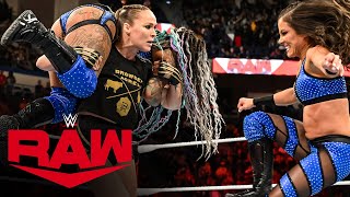 Ronda Rousey & Shayna Baszler vs. Kayden Carter & Katana Chance: Raw highlights, June 5, 2023