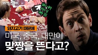 [와이즈맨] 한국에게 광우병 소고기🐮가 있었다면, 대만은 독돼지고기🐷 전쟁 중!