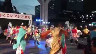 ふくこいアジア祭り　２０１４　博多駅会場　チームあんみつ姫