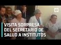 Secretario de Salud hace visita sorpresa a Instituto de Neurología - En Punto