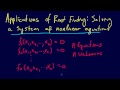 2.3.1-Roots: Solving Systems of Nonlinear Equations