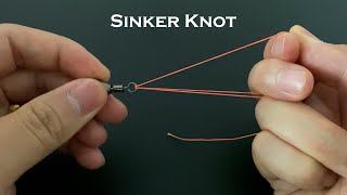 가장 이쁜 낚시 매듭으로 굉장히 튼튼한 강도를 자랑합니다 / Sinker, Swivel, Hook, Jighead Knot