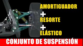 Amortiguador+Resorte+Elástico | El conjunto de SUSPENSIÓN explicado.