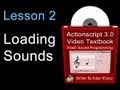 2. Actionscript 3.0 Sound Programming Video Textbook : Flash  CS4 CS5 Tutorials