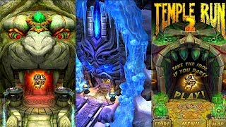 Temple Run 2 Lost Jungle VS Frozen Shadows VS Sky Summit Android iPad iOS Gameplay