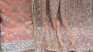 👉latest gota patti suit design😊|#pakistani dress design for wedding@ZahrasFashion